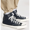 Sneakers Alte CONVERSE Chuck 70 Hi Vintage in Canvas Nera