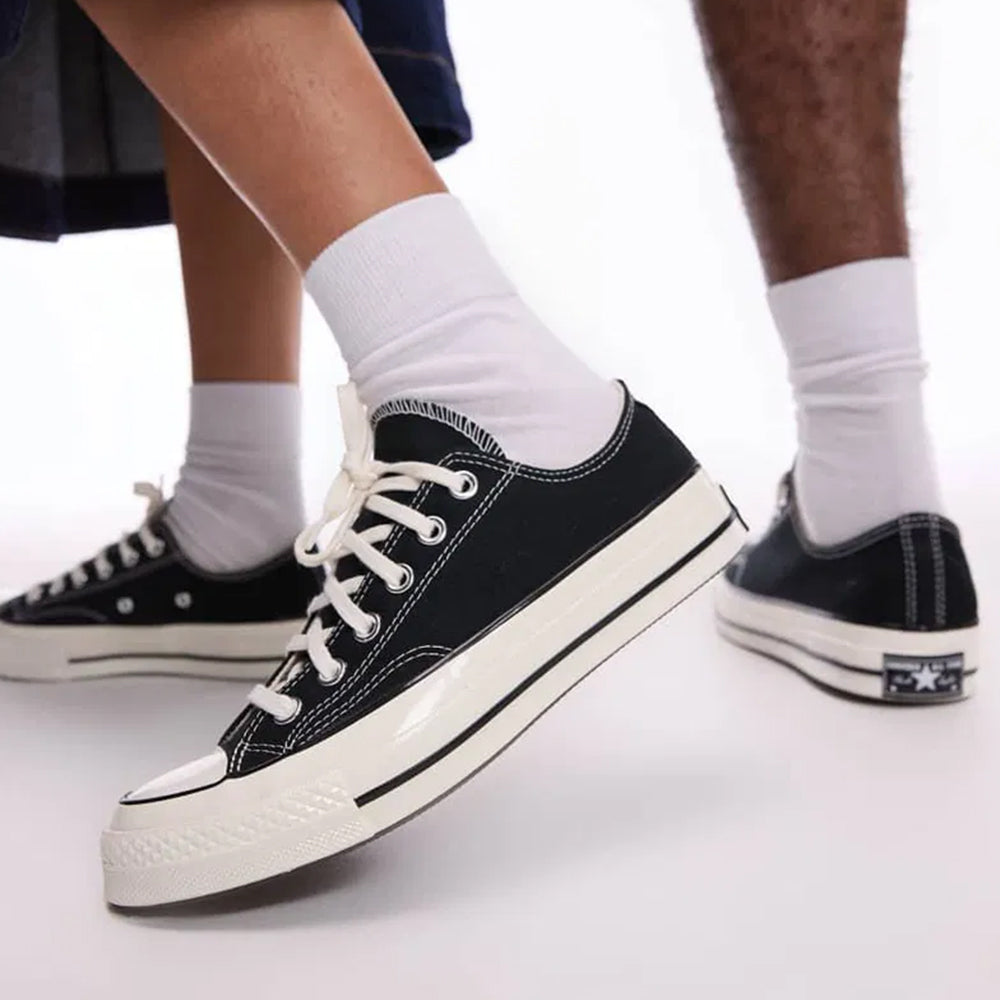 Sneakers CONVERSE Chuck 70 OX Vintage in Canvas Nera