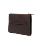 Pochette Uomo GIANNI CONTI in Pelle Dark Brown