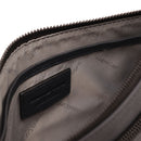GIANNI CONTI Herren Clutch aus blauem Leder