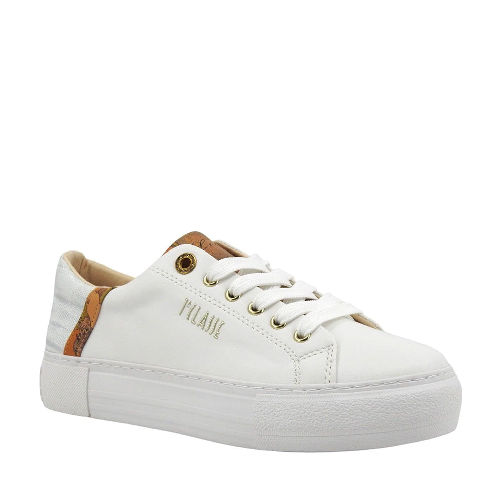 Scarpe 1A Classe Alviero Martini Sneakers Bianche con Inserti Geo Clas Cuoieriashop