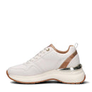 Laufsneaker 1A Classe Alviero Martini Off White mit Geo-Beige-Einsätzen 2002