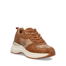 Sneakers Running 1A Classe Alviero Martini color Cuoio con Inserti Geo Beige 2004