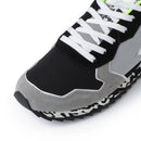 Scarpe Uomo W6YZ Sneakers Jet-M. in Tessuto Tecnico e Suede colore Dark Grey Black White