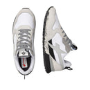 Scarpe Uomo W6YZ Sneakers Jet-M. in Tessuto Tecnico e Suede colore White Black e Grey