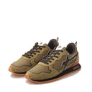 Scarpe Uomo W6YZ Sneakers Jet-M. in Tessuto Tecnico e Suede colore Militare Militare