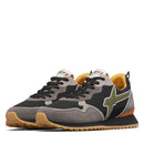Sneakers Uomo W6YZ Jet-M. in Tessuto e Suede colore Antracite Black e Militare