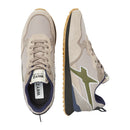 Sneakers Uomo W6YZ Jet-M. in Tessuto Tecnico e Suede colore Taupe Militare Mud