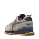 Sneakers Uomo W6YZ Jet-M. in Tessuto Tecnico e Suede colore Taupe Militare Mud