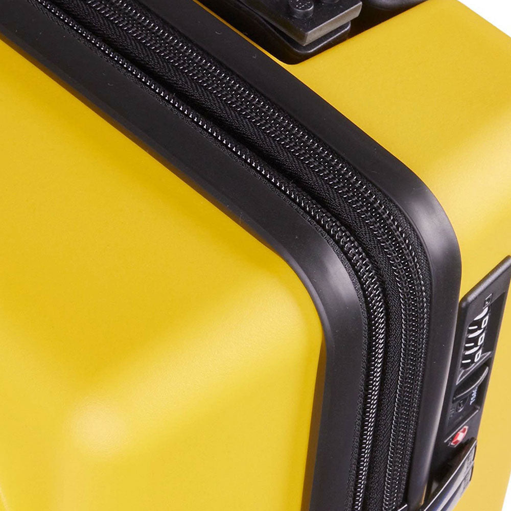 Starrer LEGO-Kabinentrolley mit 4 Rädern, Lego-Signaturfarbe Gelb