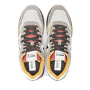 Sneakers Uomo W6YZ Yak-M. in Suede e Tessuto Tecnico Antracite Grey Militare