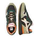 Sneakers Uomo W6YZ Yak-M. in Suede e Tessuto Militare Black Taupe