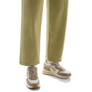 Sneakers Donna W6YZ Yak-W. in Tessuto Tecnico e Suede colore Taupe White Beige