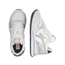 Scarpe Donna W6YZ Sneakers Yak-W. in Tessuto Tecnico e Suede colore White Silver e Black