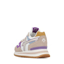 W6YZ Sneakers Yak-W. 
Damen Schuhe aus technischem Gewebe und Wildleder in den Farben Cipria White und Tulip