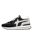Sneakers Donna W6YZ Yak-W. in Tessuto Tecnico e Suede colore Black Black Silver