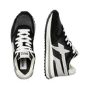 Sneakers Donna W6YZ Yak-W. in Tessuto Tecnico e Suede colore Black Black Silver