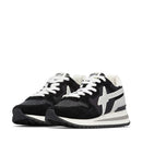 Sneakers Donna W6YZ Yak-W. in Tessuto Tecnico e Suede colore Black Black Silver