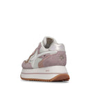 Sneakers Platform Donna W6YZ Deva-W. in Tessuto Tecnico e Suede colore Shadow Grey Rose