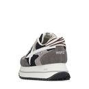 Sneakers Platform Donna W6YZ Deva-W. in Tessuto Tecnico e Suede Anthracite Black Grey