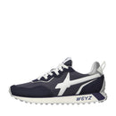 Scarpe Uomo W6YZ Sneakers Jet2-Uni. in Suede e Tessuto Tecnico colore Navy e White