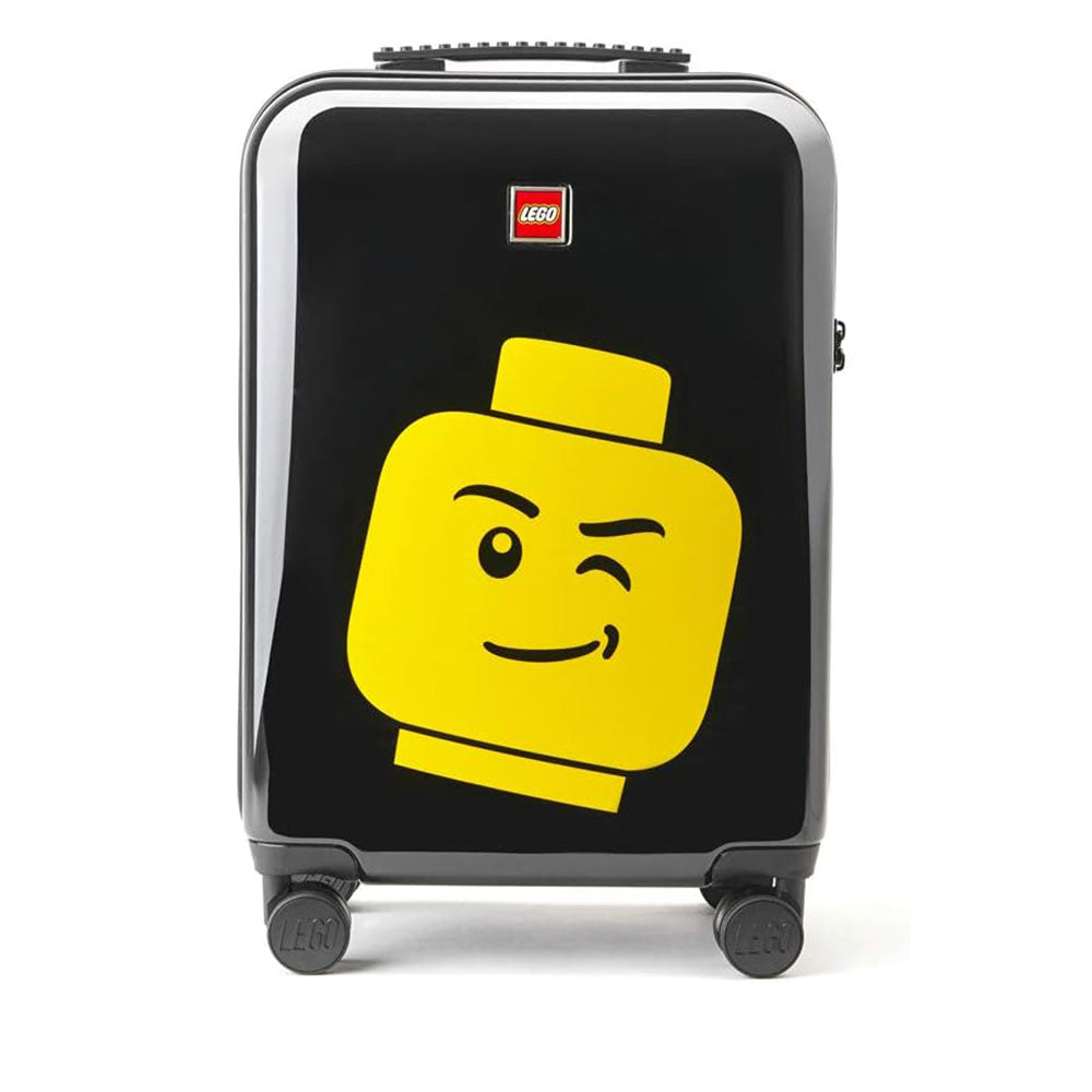 Trolley Cabina LEGO Rigido 4 Ruote con Tasca Frontale Fasttrack Colore Nero