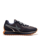 Sneakers Uomo W6YZ Jet 2-M. in Tessuto Tecnico e Suede colore Navy Dust