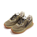 Sneakers Uomo W6YZ Jet 2-M. in Tessuto Tecnico e Suede colore Militare Black