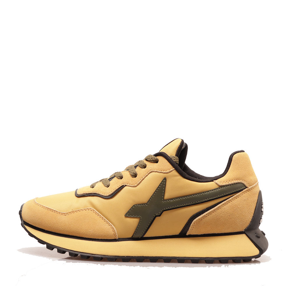 Sneakers Uomo W6YZ Jet 2-M. in Tessuto Tecnico e Suede colore Fire Militare