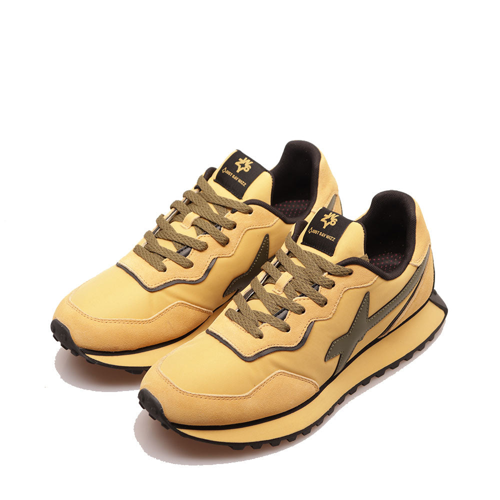 Sneakers Uomo W6YZ Jet 2-M. in Tessuto Tecnico e Suede colore Fire Militare