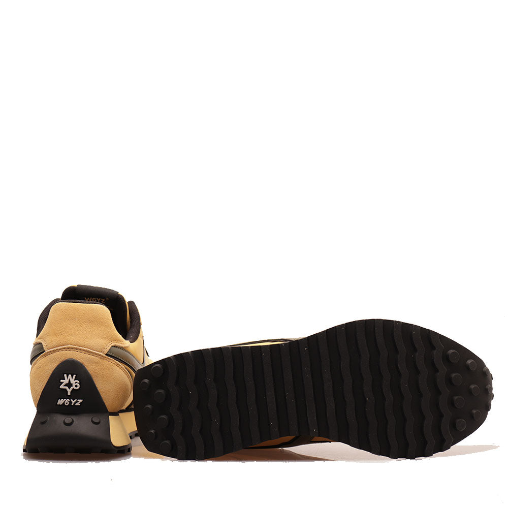 Sneakers Uomo W6YZ Jet 2-M. in Tessuto Tecnico e Suede colore Fire Militare