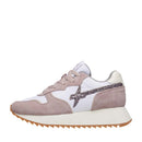 W6YZ Jet-W. 
Damen Sneaker aus technischem Stoff und Wildleder in Shadow Grey und White