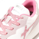 Sneakers Donna W6YZ Jet-W. in Tessuto Tecnico e Suede e Inserto Glitter Lilac White