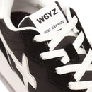 Sneakers Donna W6YZ Jet-W. in Tessuto Tecnico e Suede Black White