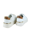 Alviero Martini 1A Classe Weiße Plateau-Sneaker mit Geo Classic-Einsatz 2130