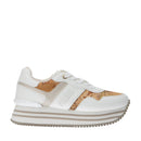 Sneakers Running 1A Classe Alviero Martini Bianche con Inserti Geo Classic 2157