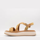 Sandali Platform 1A Classe Alviero Martini stampa Geo Classic con Morsetto Logato 2171