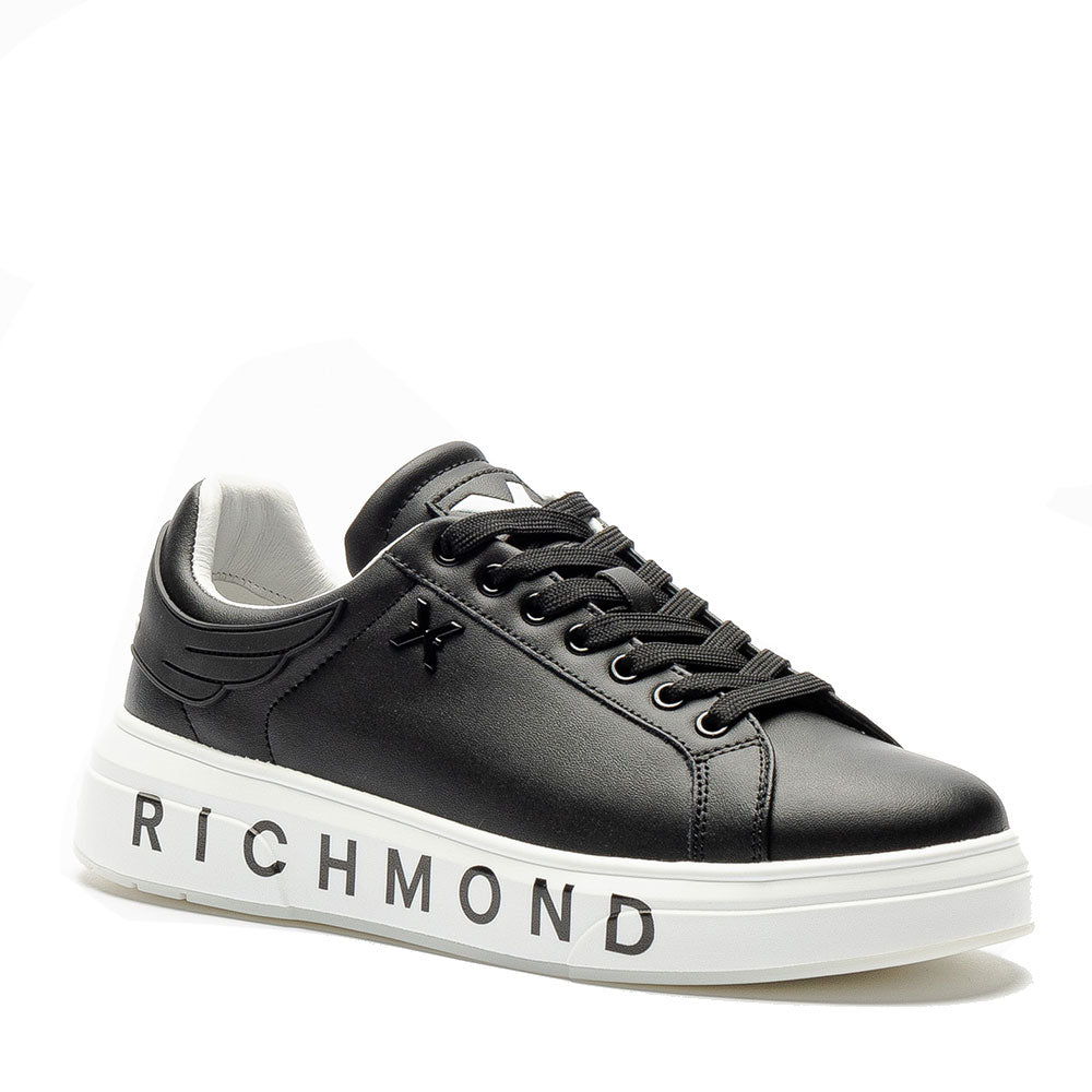 Scarpe Uomo JOHN RICHMOND Sneakers in Pelle Nera - 22204