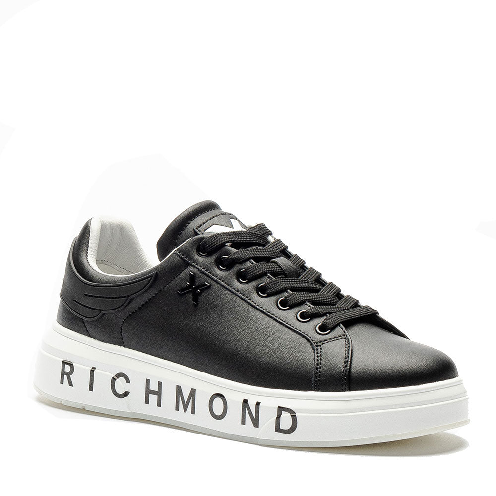 Scarpe Uomo JOHN RICHMOND Sneakers in Pelle Nera 22204