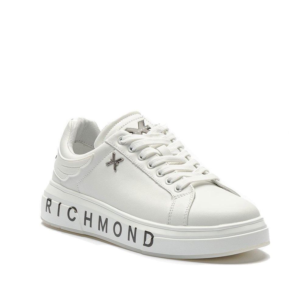 Scarpe Uomo JOHN RICHMOND Sneakers in Pelle Bianca - 22204