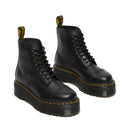 Scarpe Donna DR. MARTENS Stivali Platform linea Sinclair in Pelle Nera