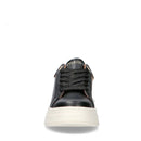 Sneakers Platform 1A Classe Alviero Martini Nere con Inserti Geo Beige e Strass 2260