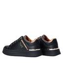 Sneakers Platform 1A Classe Alviero Martini Nero con Strass 2266