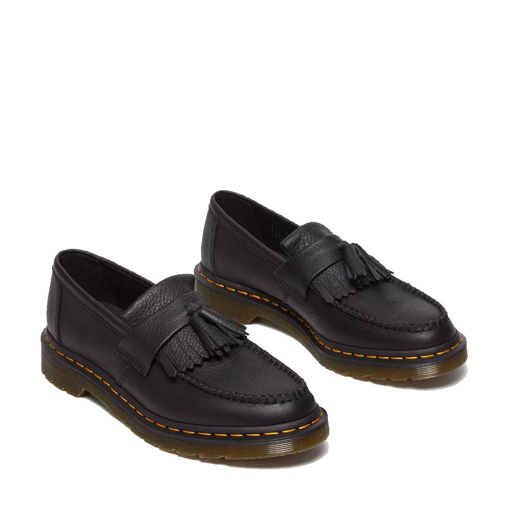 Mocassini Unisex DR. MARTENS linea Adrian in Pelle Virginia Nera