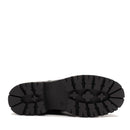 Anfibi 1A Classe Alviero Martini Nero Lucido con Inserto stampa Geo Beige 2313