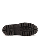 Mocassini Platform 1A Classe Alviero Martini in Pelle Nera con Dettaglio Geo Classic 2350