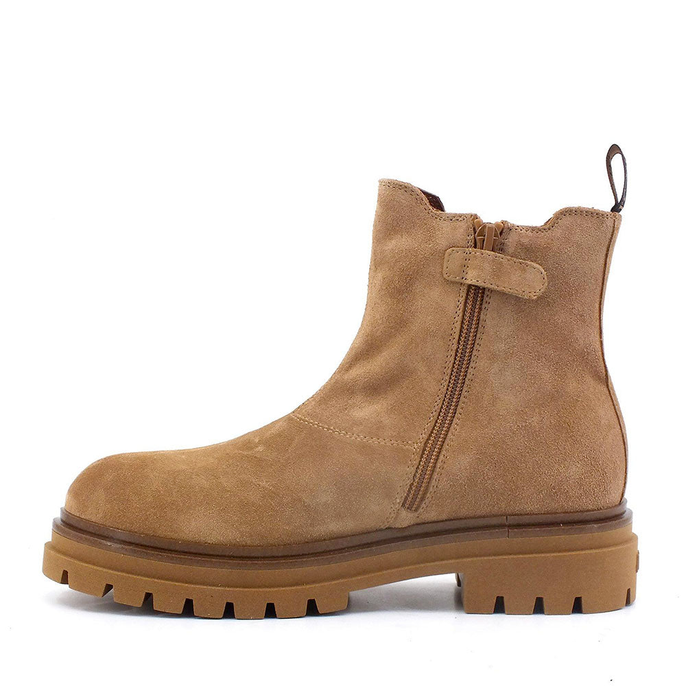 Stivaletti Beatles 1A Classe Alviero Martini in Camoscio color Cammello 2365