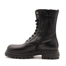 Anfibi 1A Classe Alviero Martini in Pelle Nera con Inserto Elastico Geo Classic 2366