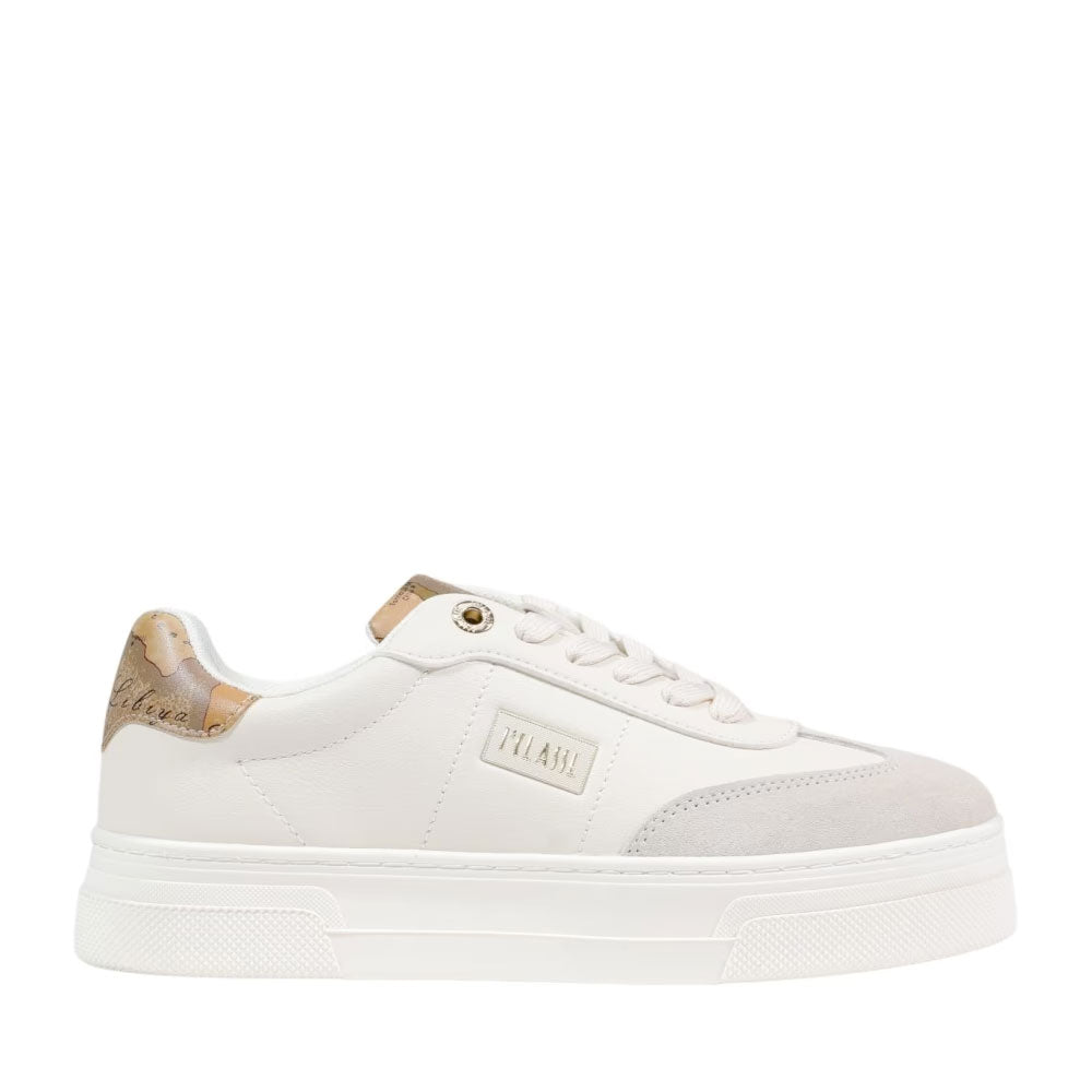 Sneakers Platform 1A Classe Alviero Martini in Econappa Bianco Sporco 2409