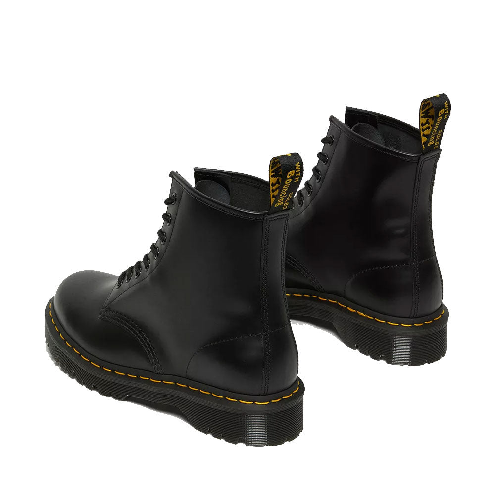 Scarpe Donna DR. MARTENS Stivali Platform linea 1460 BEX in Pelle Nera